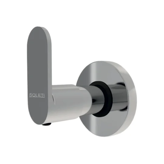 Bolt Concealed Stop Cock with Wall Flange