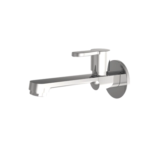 Ultra Bib Cock Long Body with Wall Flange